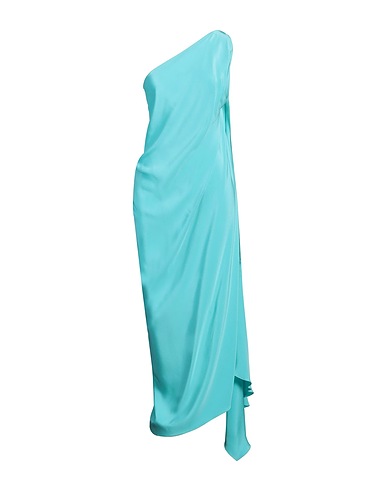 STEPHAN JANSON Long dress Turquoise 100% Silk