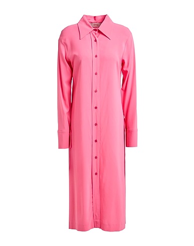 JUCCA Midi dress Pink 95% Viscose, 5% Elastane