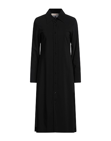 JUCCA Midi dress Black 95% Viscose, 5% Elastane