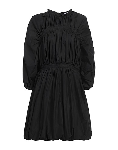 WEILI ZHENG Short dress Black 100% Cotton