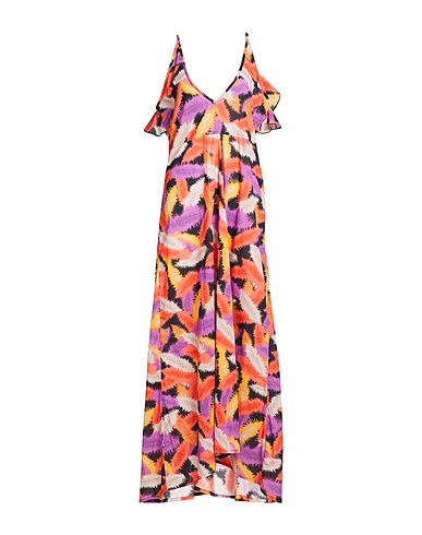 CONNOR & BLAKE Long dress Coral 100% Cotton