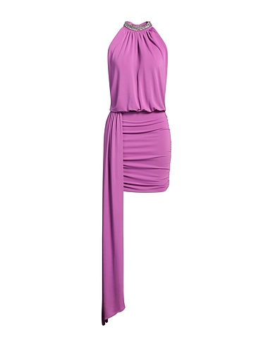 ALESSANDRO LEGORA Sheath dress Purple 100% Viscose