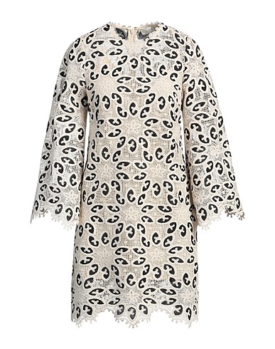 ZIMMERMANN Elegant dress Ivory 65% Cotton, 29% Polyester, 6% Nylon