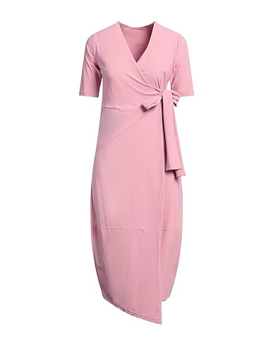 CENTO X CENTO Midi dress Pink 73% Polyamide, 27% Elastane