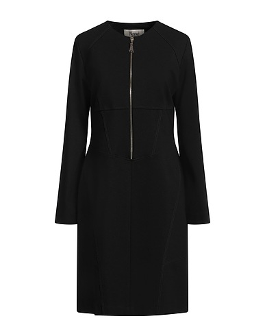NENÈ Short dress Black 65% Viscose, 30% Polyamide, 5% Elastane