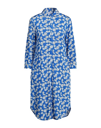 ROSSO35 Shirt dress Azure 95% Viscose, 5% Elastane