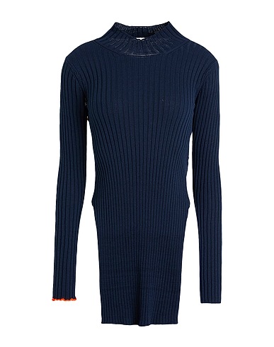 ERIKA CAVALLINI Polo neck Midnight blue 100% Cotton