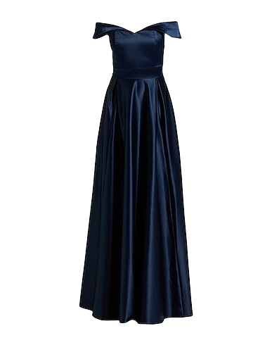 SISTE'S Elegant dress GOLD CAPSULE Navy 60% Polyester, 37% Cotton, 3% Elastane