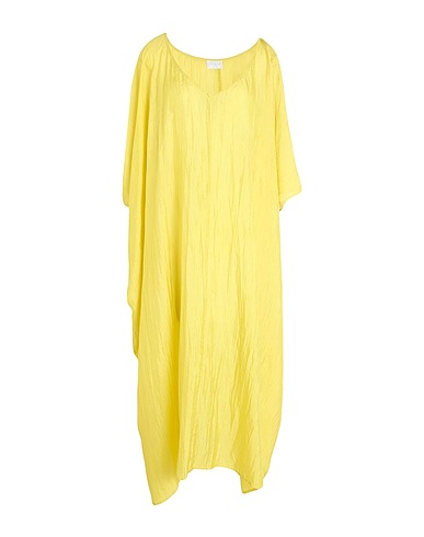 THE ROSE IBIZA Vestido de Seda Amarillo 100% Seda