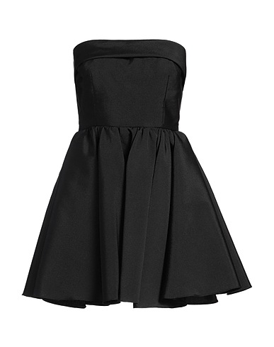 NEW ARRIVALS Short dress Black 86% PES, 14% Lurex®