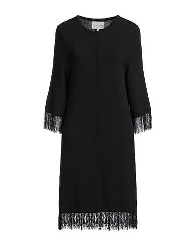 LOULOU STUDIO Vestito corto NERO 62% Viscosa, 20% Seta, 14% Cotone, 4% Elastan