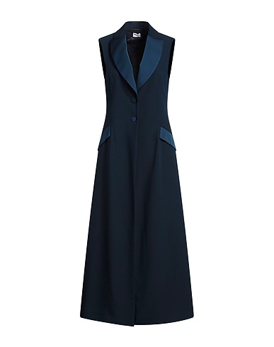 RUE DU BAC Coat Navy blue 100% Polyester