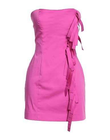 JIJIL Elegant dress Magenta 97% Cotton, 3% Elastane
