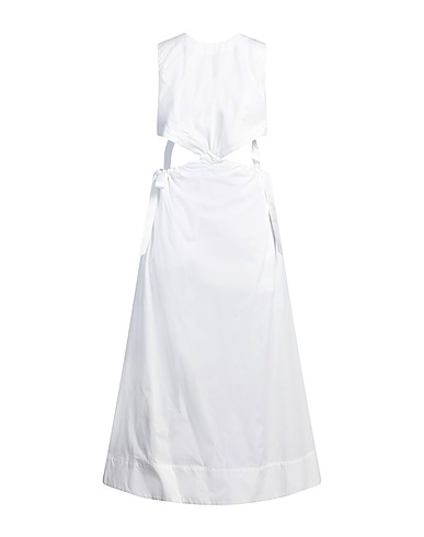 FORTE DEI MARMI COUTURE Long dress White 100% Cotton