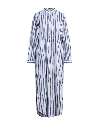 MASSIMO ALBA シュミーズドレス ネイビー コットン 100%