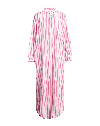 MASSIMO ALBA Long dress Pink 100% Cotton