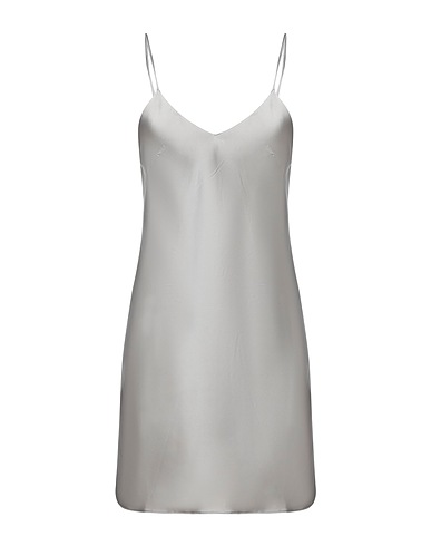 ROBERTO COLLINA Short dress Taupe 97% Polyester, 3% Elastane