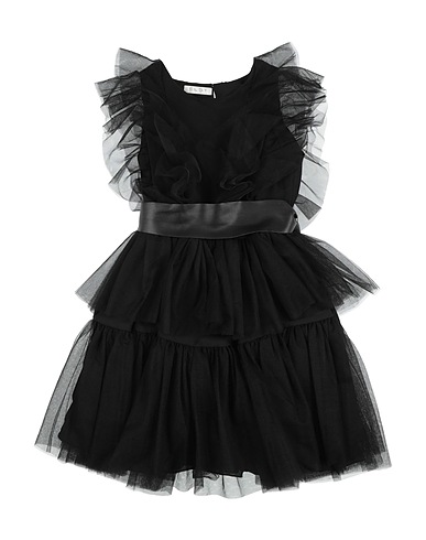 ELSY Vestito Nero 100% Poliammide, Poliestere, Poliuretano