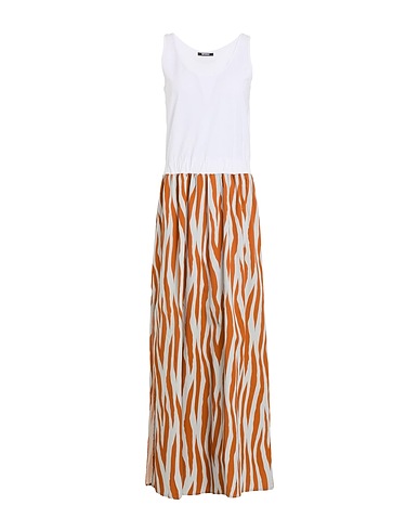 !M?ERFECT Long dress White 100% Cotton