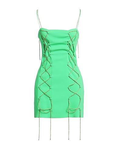 GIUSEPPE DI MORABITO Sheath dress Green 98% Viscose, 2% Elastane