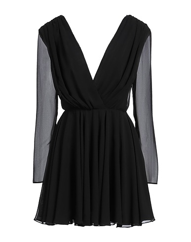 STEFANO DE LELLIS Short dress Black 100% PES