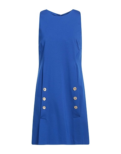 SISTE'S Sheath dress Light blue 65% Viscose, 30% Polyamide, 5% Elastane