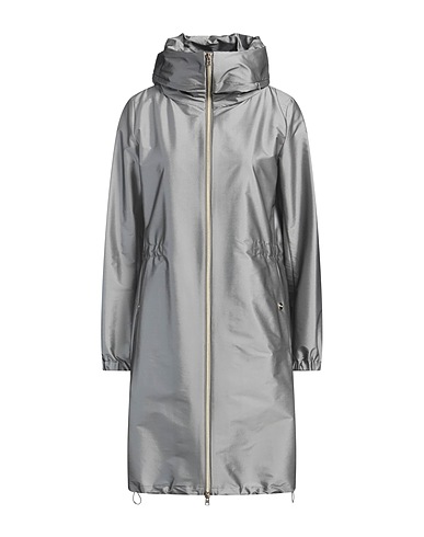 HERNO Full-length jacket Grey 65% Polyester, 29% Polyamide, 6% Elastane