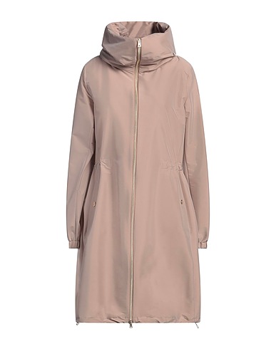 HERNO Full-length jacket Light brown 65% Polyester, 29% Polyamide, 6% Elastane