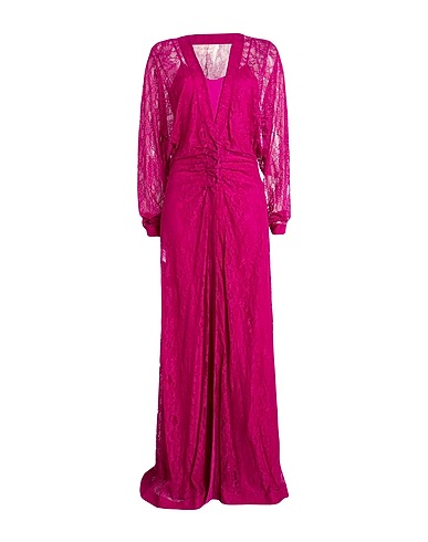 PINKO Long dress MAGENTA 88% Polyamide, 12% Elastane