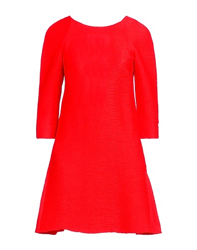 MAJE Short dress Red 89% Viscose, 11% Polyamide