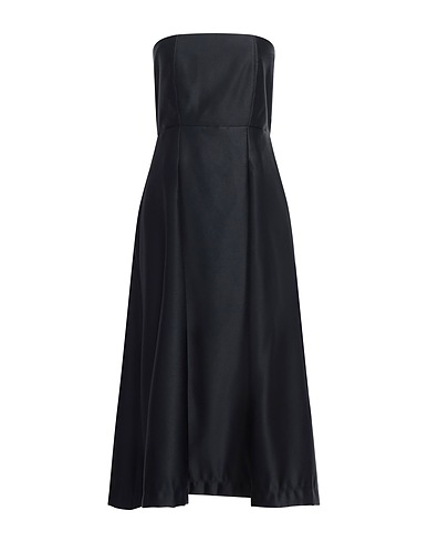 SISTE'S Midi dress GOLD CAPSULE Midnight blue 100% Polyester