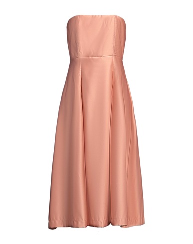 SISTE'S Midi-Kleid GOLD CAPSULE Antikrosa 100% Polyester