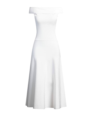 FABIANA FILIPPI Midi dress White 88% Viscose, 12% Polyester