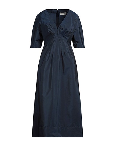 TORY BURCH Midi dress Navy 100% Polyester