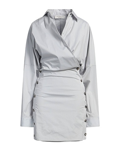 PHILOSOPHY di LORENZO SERAFINI Midi dress Light grey 58% Polyester, 34% Polyamide, 8% Elastane