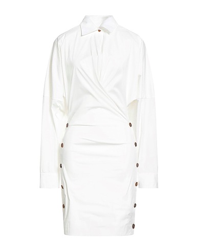 PHILOSOPHY di LORENZO SERAFINI Tubino Bianco 58% Poliestere, 34% Poliammide, 8% Elastan