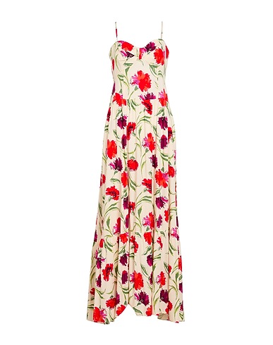 DIANE VON FURSTENBERG Long dress Ivory 100% Rayon