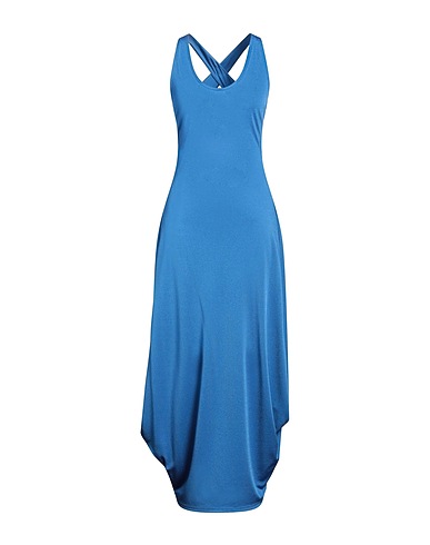 GIORGIO ARMANI Long dress Azure 88% Viscose, 12% Polyamide