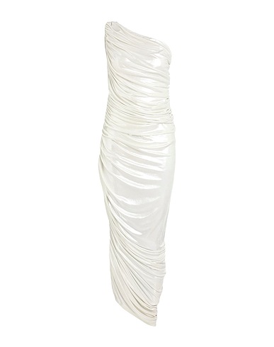 NORMA KAMALI Long dress White 95% Polyester, 5% Elastane