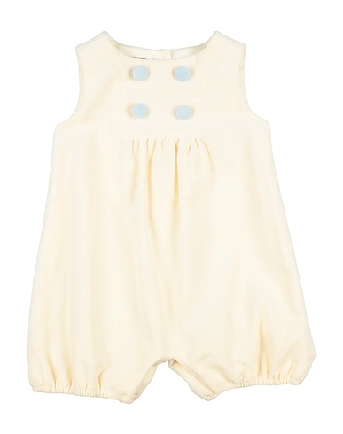 LA STUPENDERIA Strampelanzug für Babys Cremeweiß 100% Baumwolle