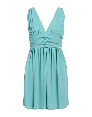 PLEASE Short dress Light green 100% Polyester