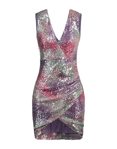 RINASCIMENTO Sheath dress Fuchsia 93% Polyester, 7% Elastane