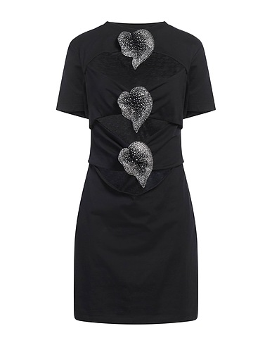 GIUSEPPE DI MORABITO Sheath dress Black 100% Cotton