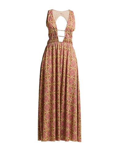 CHANGIT Long dress Lime green 100% Polyester
