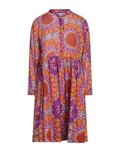 NIŪ Midi dress Mauve 100% Cotton
