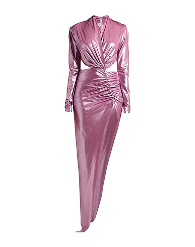 GENNY Short dress Mauve 95% Polyester, 5% Elastane
