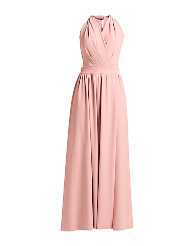 SISTE'S Long dress Pink 96% Polyester, 4% Elastane