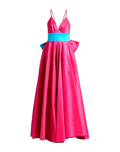 ATELIER LEGORA Long dress Fuchsia 40% Viscose, 35% Polyamide, 20% Polyester, 5% Elastane