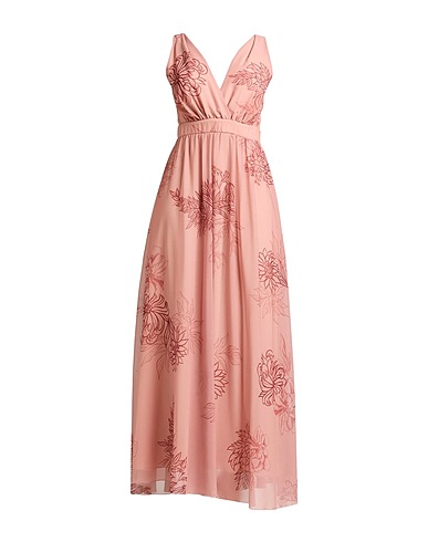 SISTE'S Long dress Blush 100% Polyester, Viscose