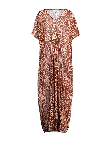 NIŪ Long dress Brown 100% Cotton